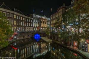 nachtfotografie Utrecht zicht op stadhuis